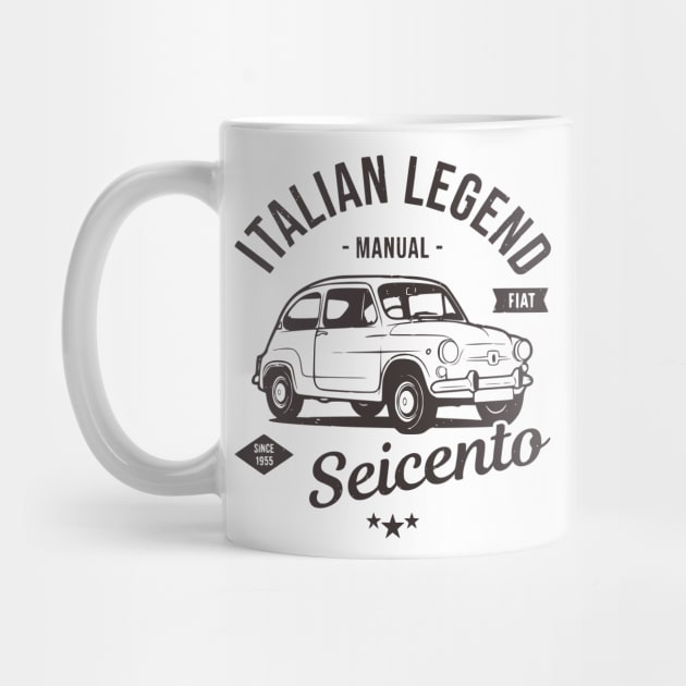 Italian legend - gift for car lovers by Kicosh